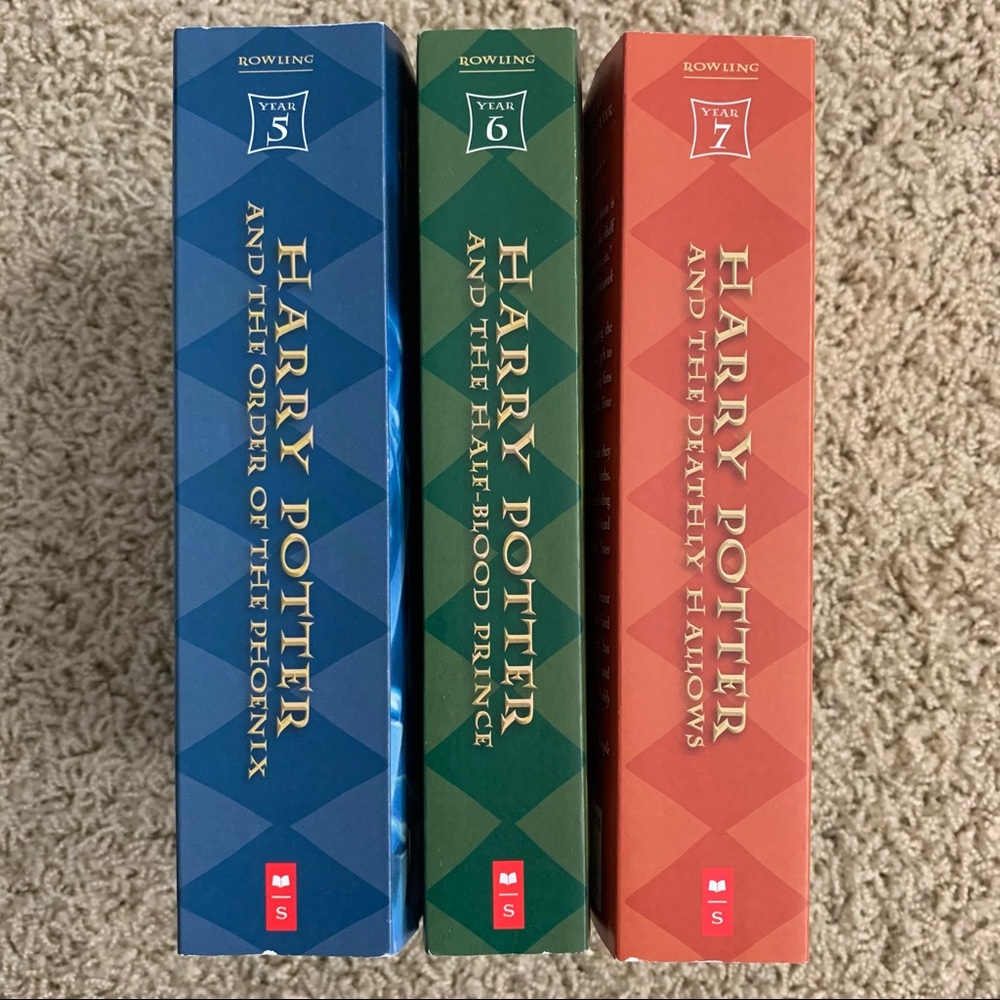Harry Potter Series Paperback Book Bundle